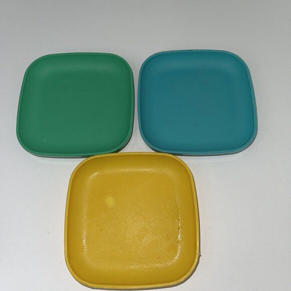 Lot of Vintage Tupperware Toys ~ Plates, Mugs, Cups, Bowls 1400 1502 1401 1503 - Picture 4 of 14